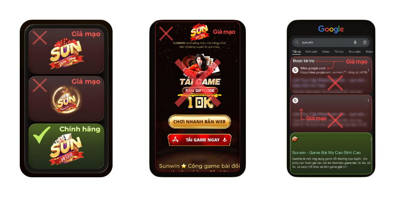 Cách phân biệt Sunwin giả mạo